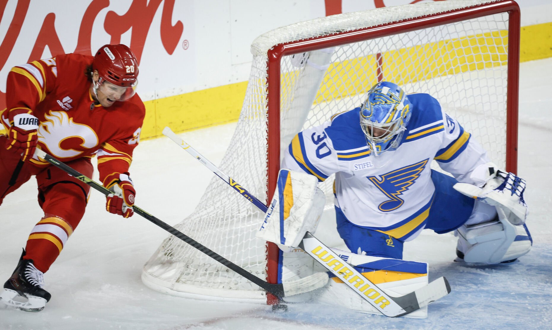 Blues Flames Hockey
